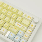 Quacky Duck Design Keycaps and Mechanical Keyboard