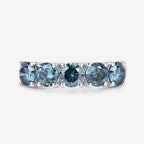1.22 Carat Genuine Blue Diamond 14K White Gold Ring
