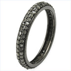 0.67 Carat Genuine TLB Diamond .925 Sterling Silver Ring
