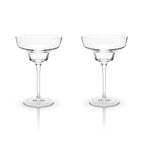 Raye Angled Crystal Margarita Glasses Set of 2