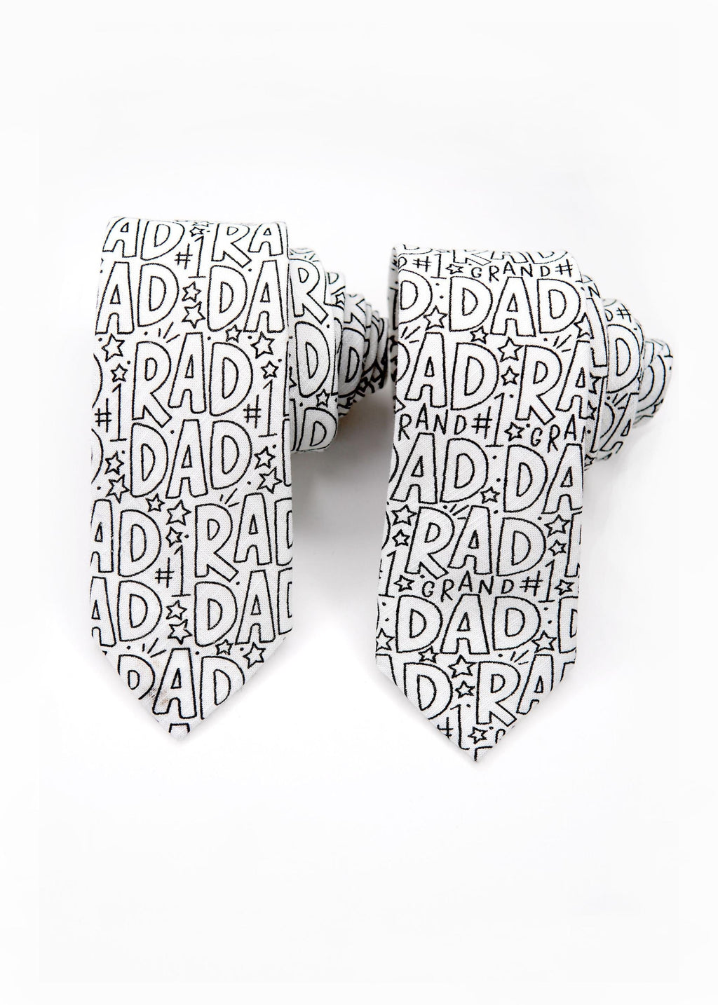 Rad Dad Coloring Tie