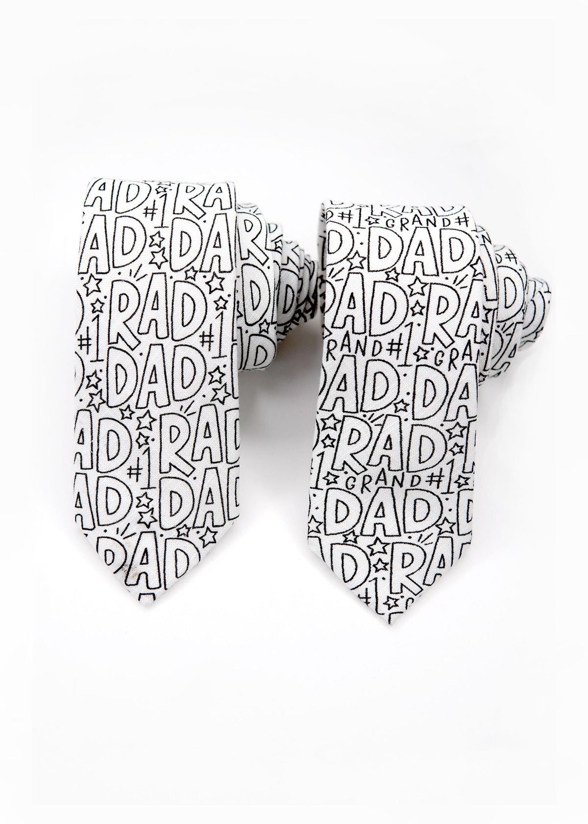 Rad Dad Coloring Tie