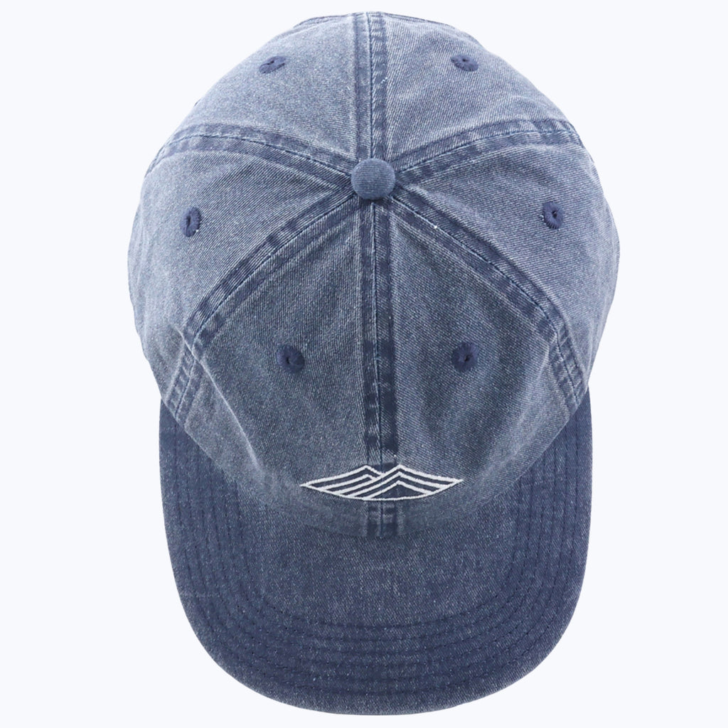 Logo Vintage Wash Dad Cap - Denim