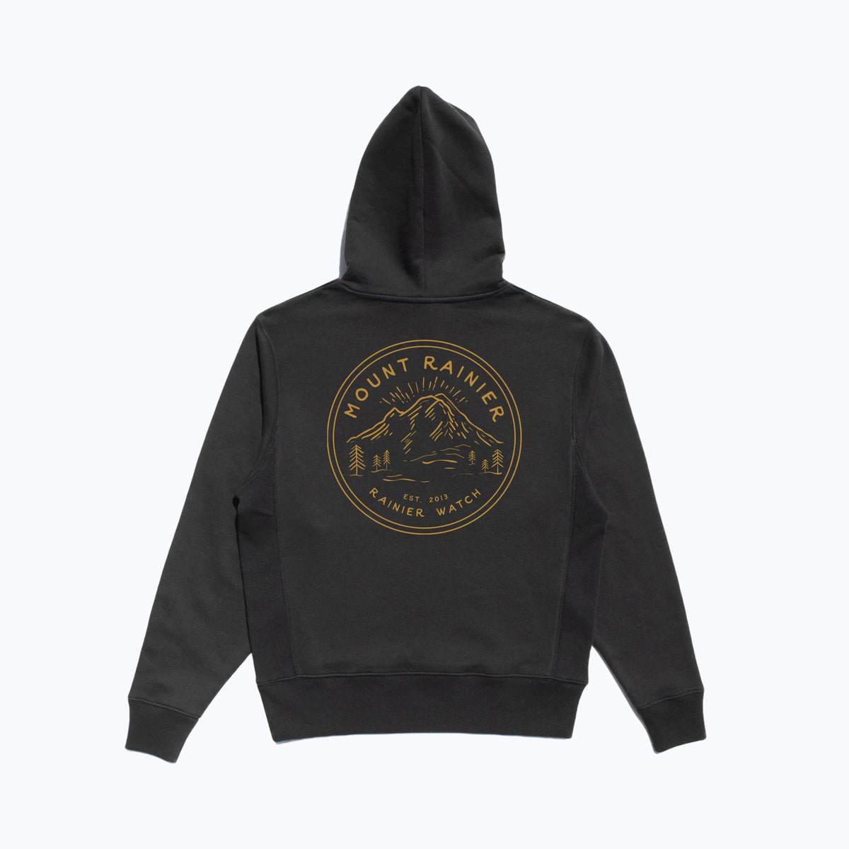 Ranger Hoodie Sweatshirt - Heavyweight - Black