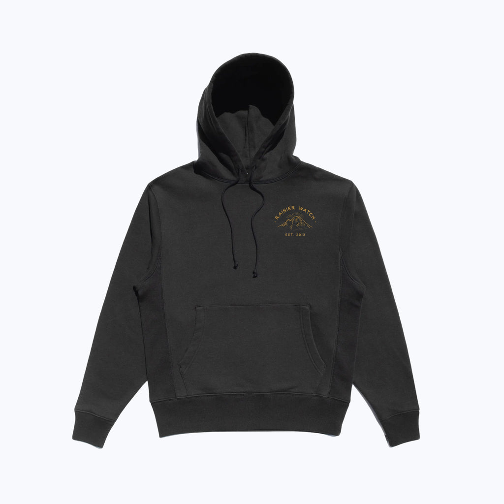 Ranger Hoodie Sweatshirt - Heavyweight - Black