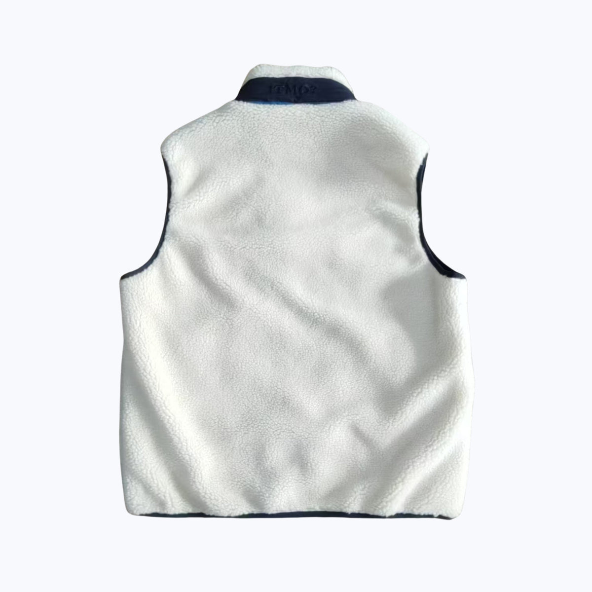 Turbo SuperFleece Vest - Cream (Lined Recycled Fleece)