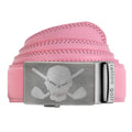 Leather Ratchet Belt - One Size Fits Most (Pink)