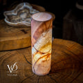 Razzberry Rosa Onyx Lamp (Crystal Table Lamp #10)