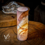 Razzberry Rosa Onyx Lamp (Crystal Table Lamp #10)