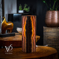 Razzberry Rosa Onyx Lamp (Table Lamp #3)