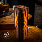 Razzberry Rosa Onyx Lamp (Table Lamp #3)