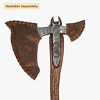 Real Leviathan axe with Glow-in-the-Dark Runes
