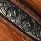 Real Leviathan axe with Glow-in-the-Dark Runes