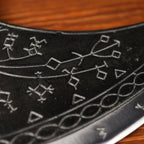 Real Leviathan axe with Glow-in-the-Dark Runes