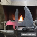 Real Leviathan axe with Glow-in-the-Dark Runes
