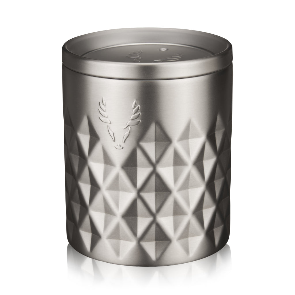 Paragon Stainless Steel Rocks Tumbler in Platinum