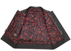 Upside Men's Club Style Leather Vest