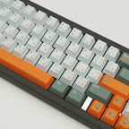 Retro Design Keycaps and Mechanical Keyboard