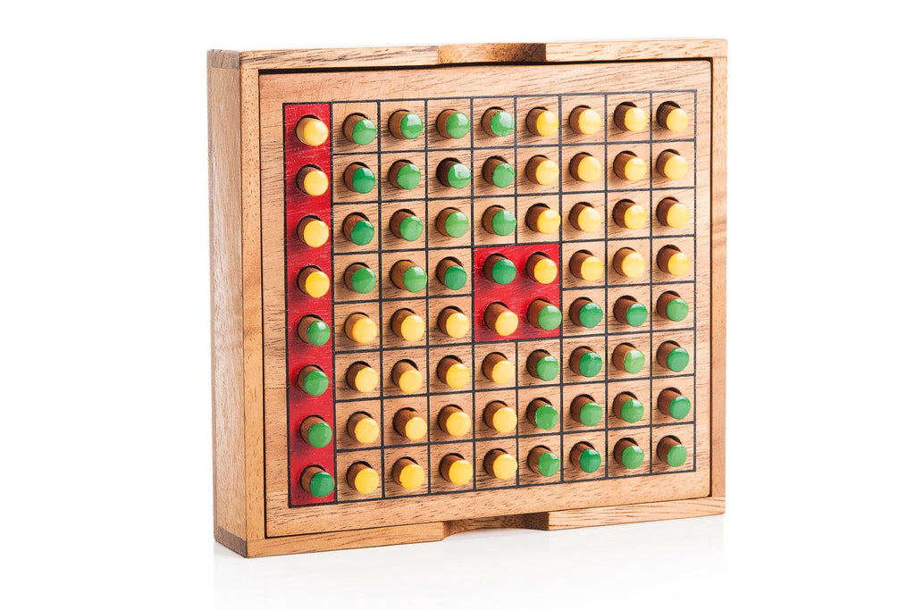 Othello Board Game: Handcrafted Wooden Set for Classic Strategy