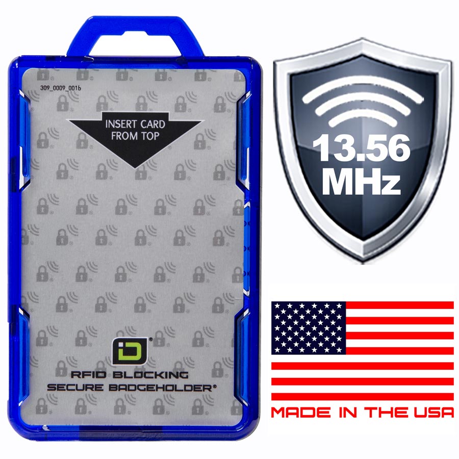 Secure Badge Holder DuoLite ® Vertical 2 ID Card Holder