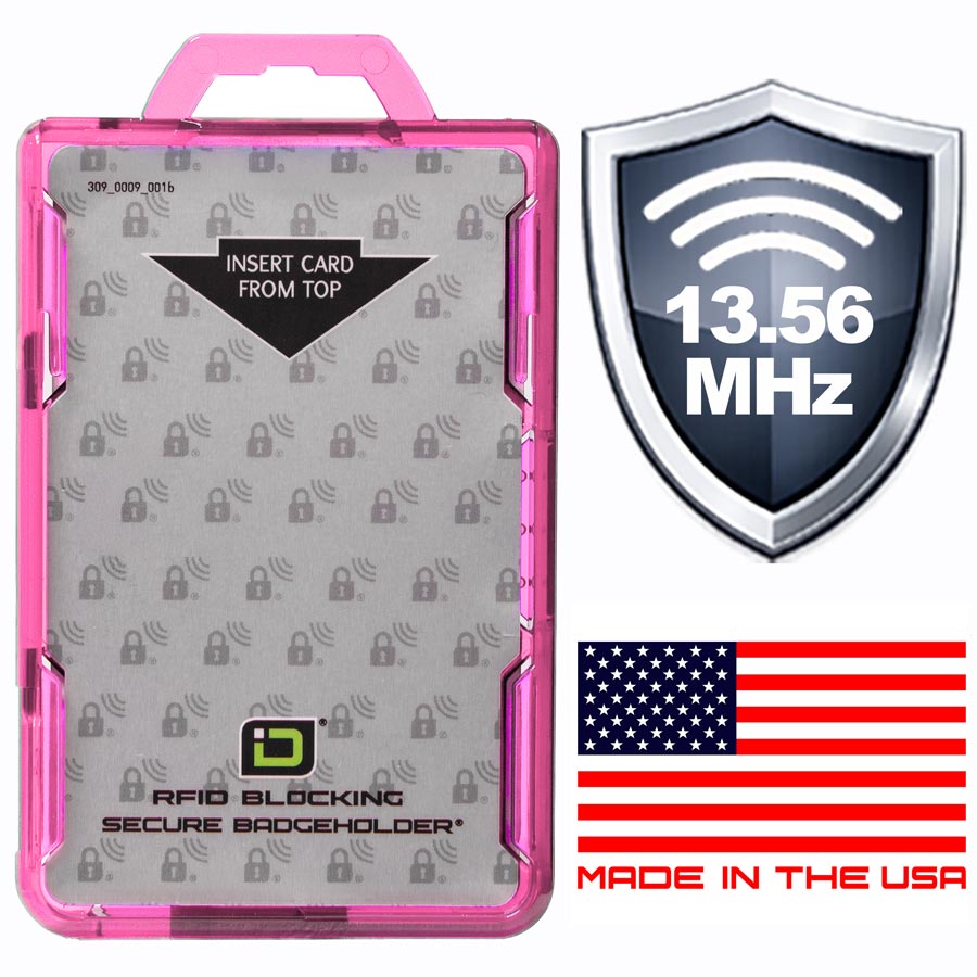 Secure Badge Holder DuoLite ® Vertical 2 ID Card Holder