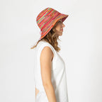 Iris - Women's Crochet Raffia Packable Bucket Hat (RHS3109)