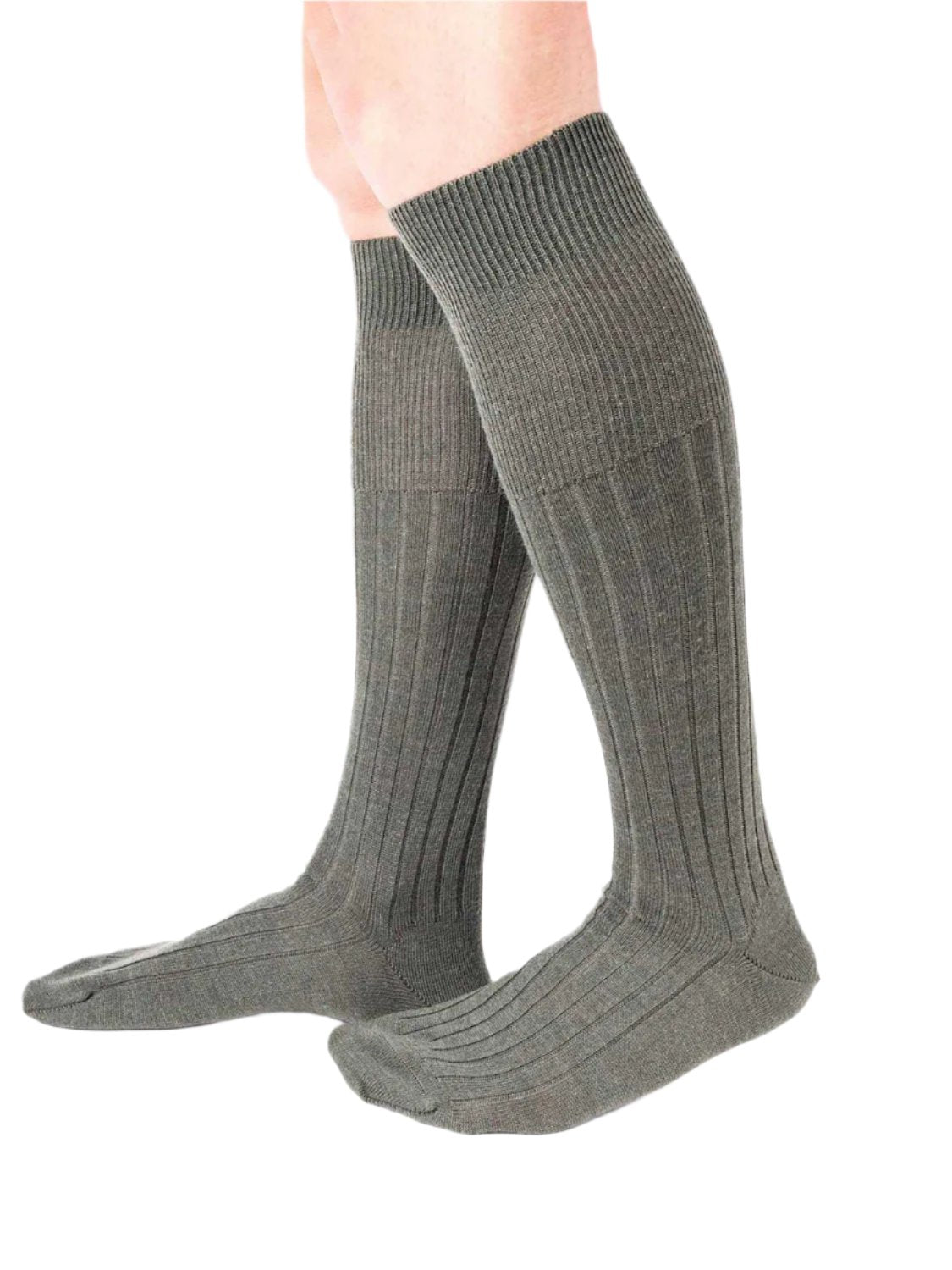 Ciocca Ribbed Wool Socks