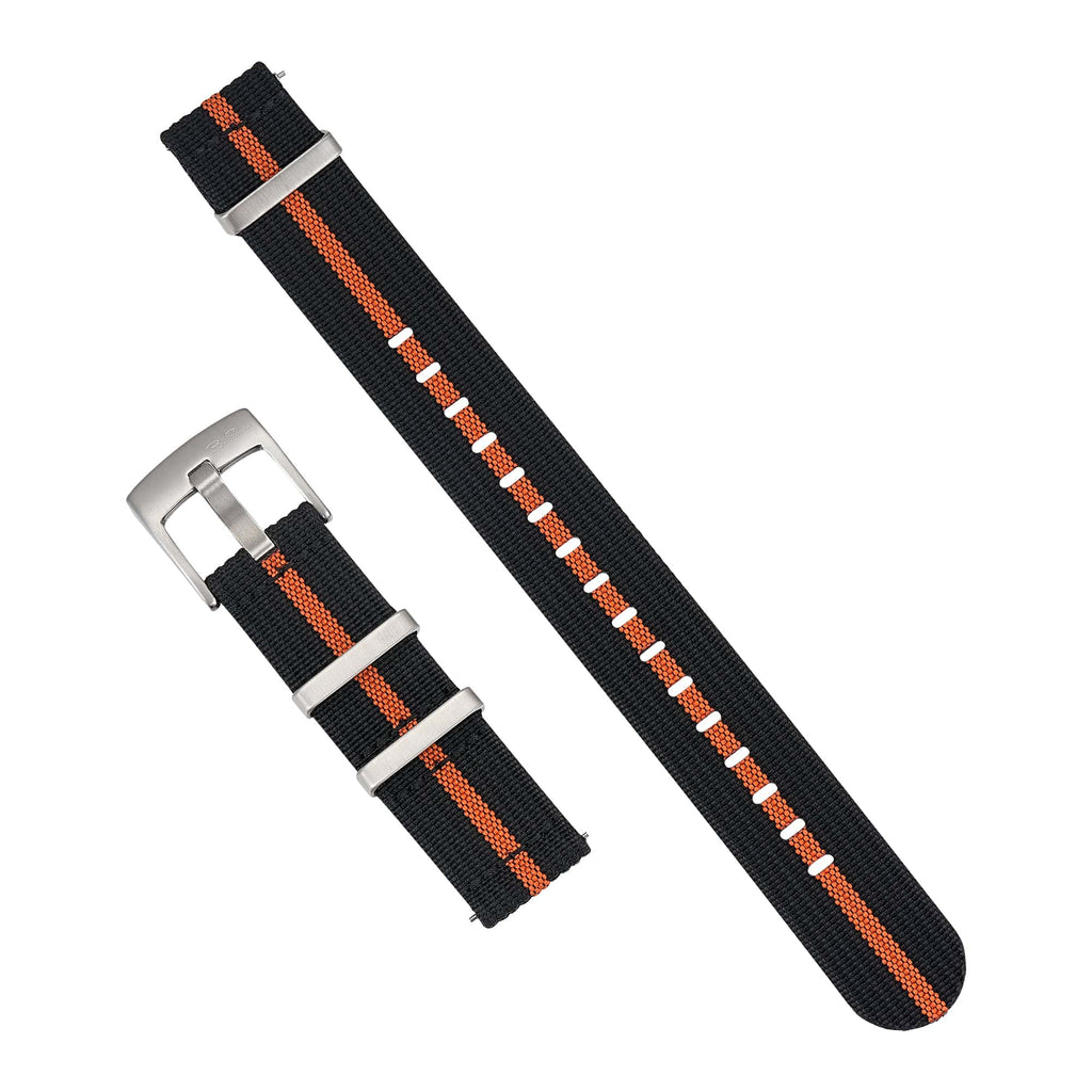 Ribbed Mako FN - Black & Orange