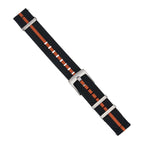 Ribbed Mako FN - Black & Orange