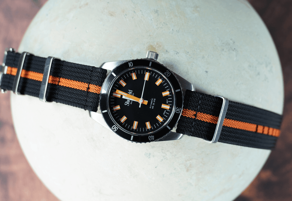 Ribbed Mako FN - Black & Orange