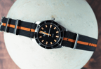 Ribbed Mako FN - Black & Orange