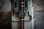 Ribbed Mako FN - Black & Orange