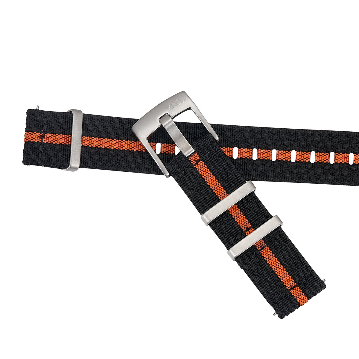 Ribbed Mako FN - Black & Orange