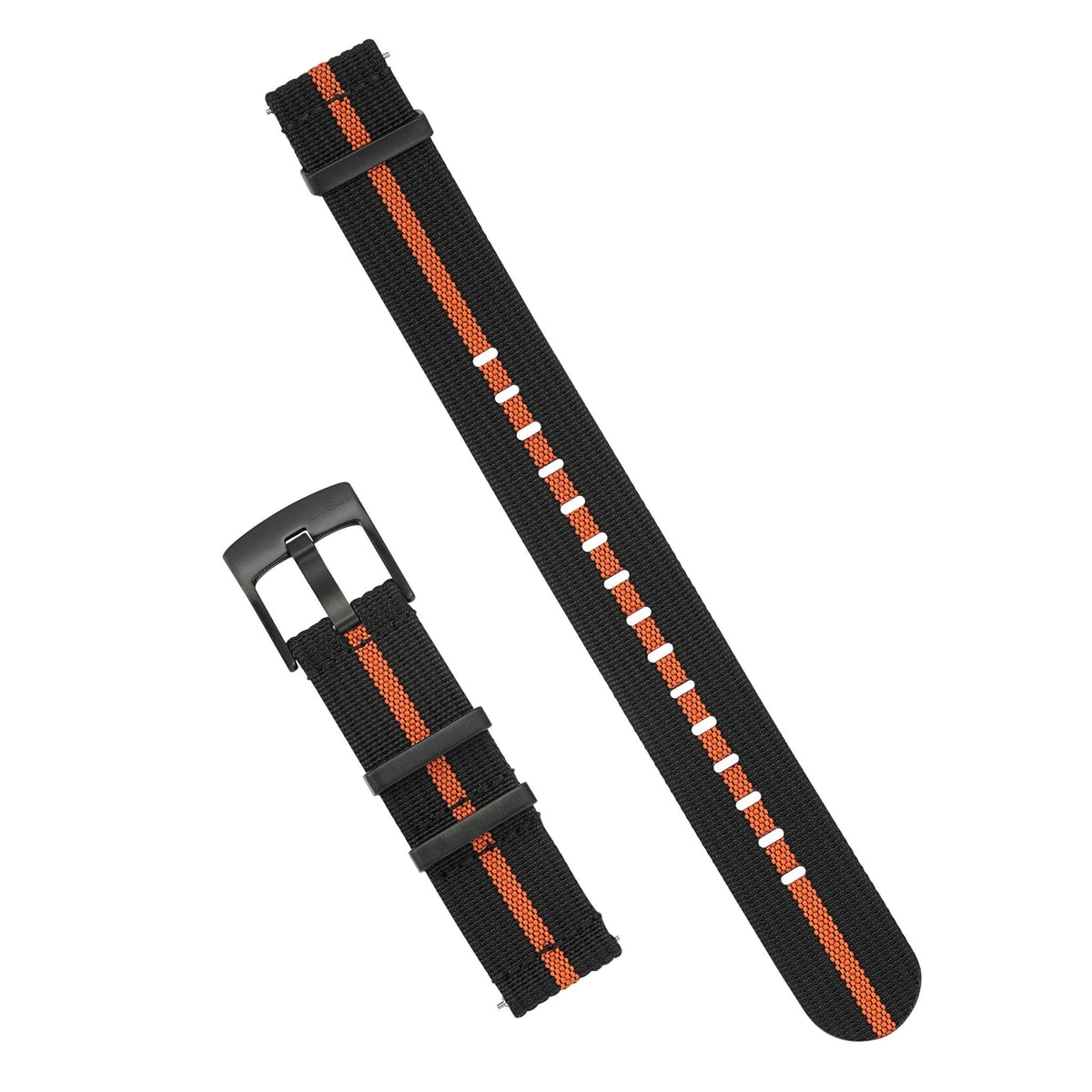 Ribbed Mako FN - Black & Orange