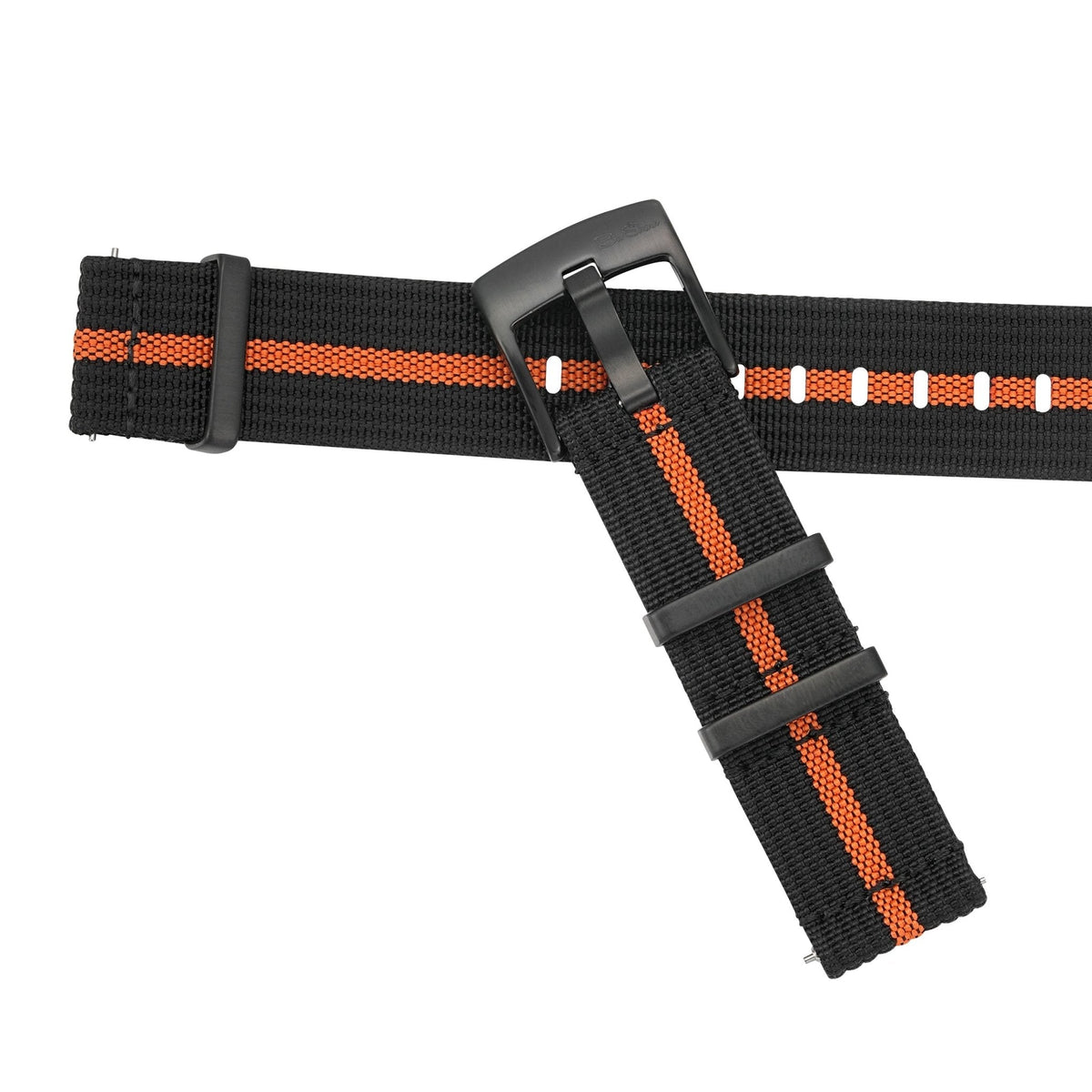 Ribbed Mako FN - Black & Orange