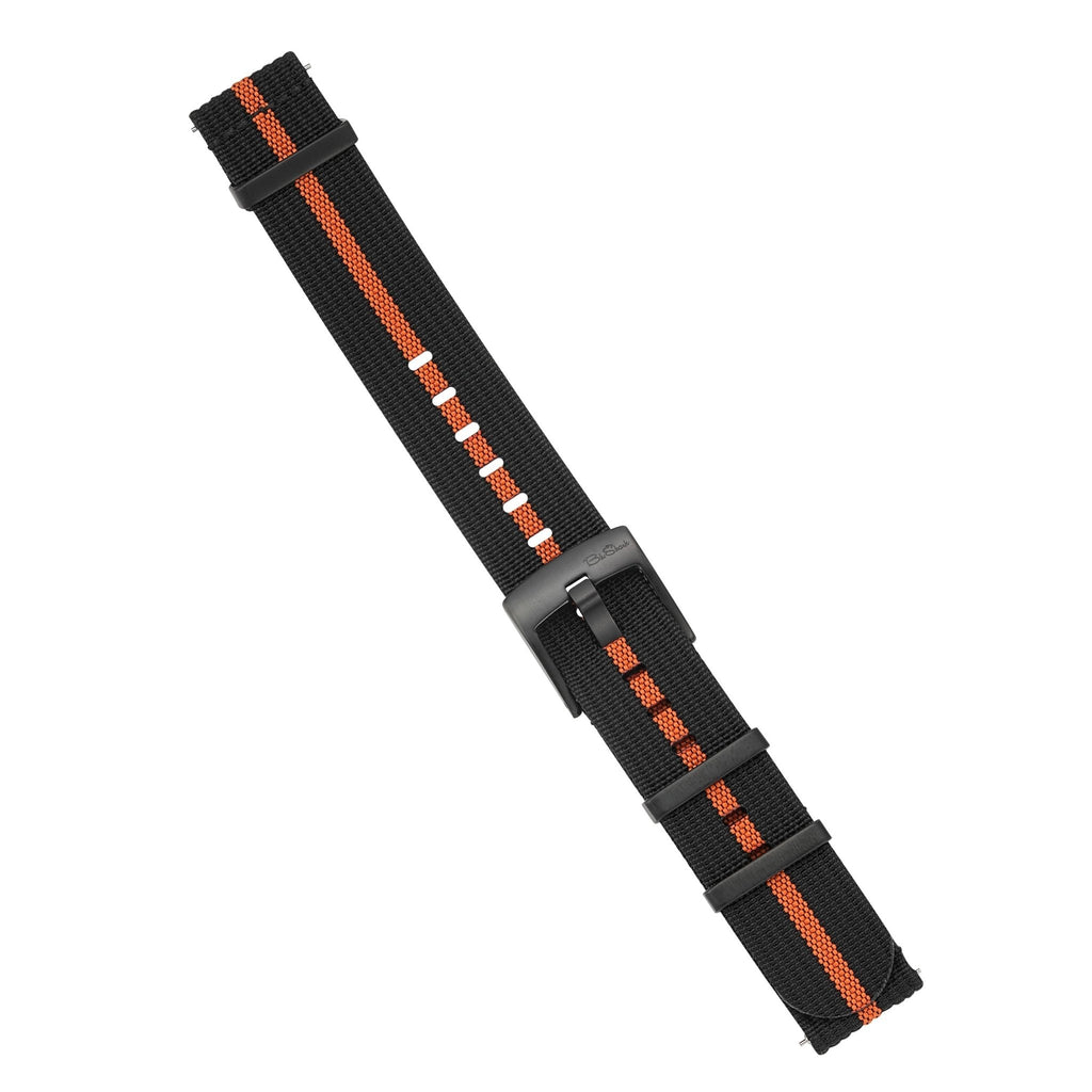 Ribbed Mako FN - Black & Orange