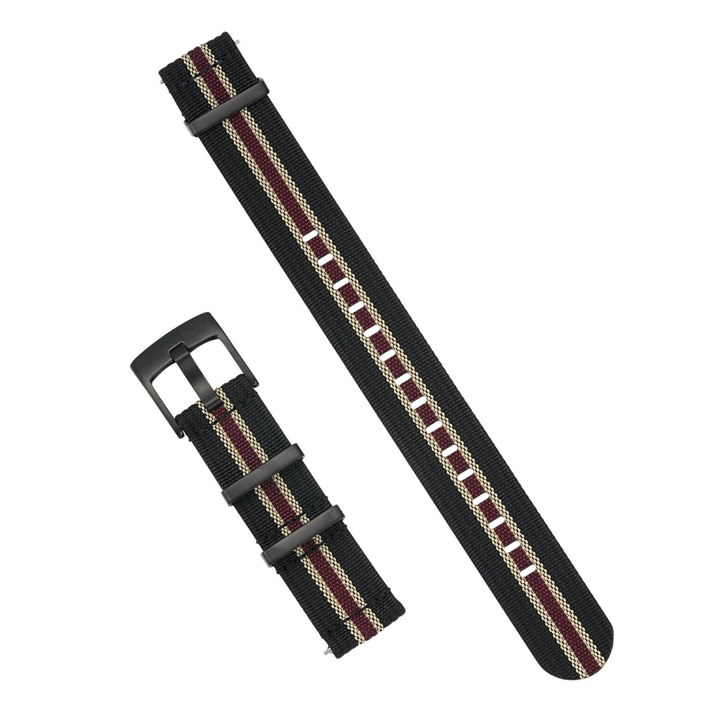 Ribbed Mako FN - Black, Tan & Red