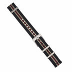 Ribbed Mako FN - Black, Tan & Red