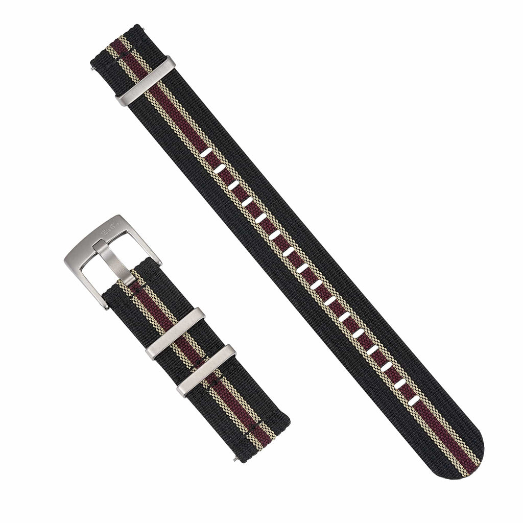 Ribbed Mako FN - Black, Tan & Red