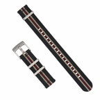 Ribbed Mako FN - Black, Tan & Red