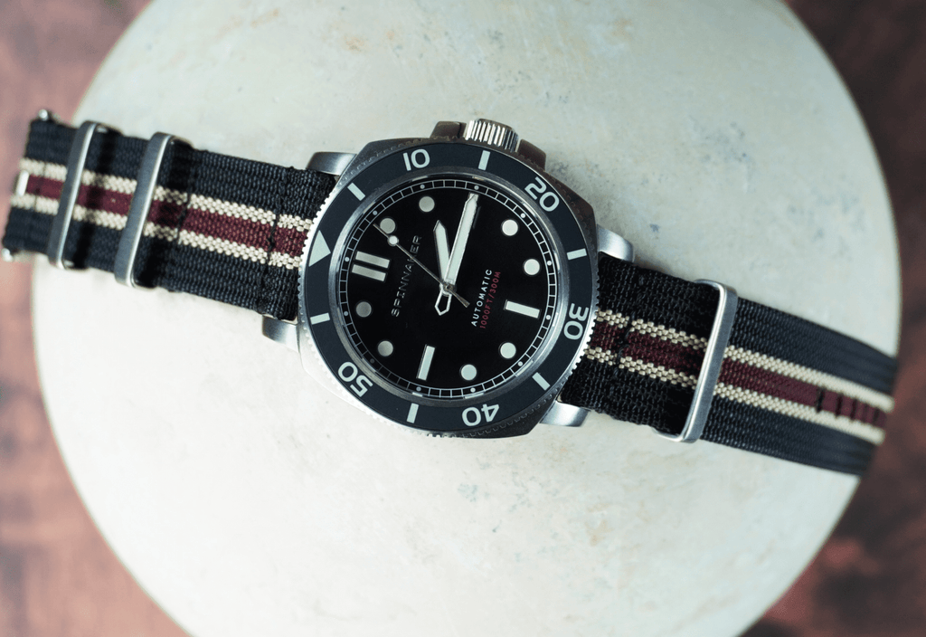 Ribbed Mako FN - Black, Tan & Red