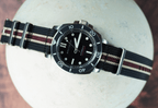 Ribbed Mako FN - Black, Tan & Red