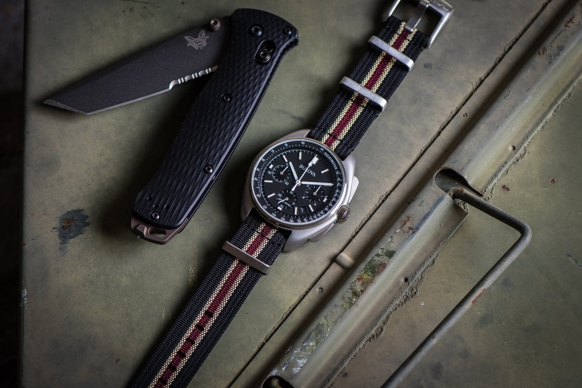 Ribbed Mako FN - Black, Tan & Red