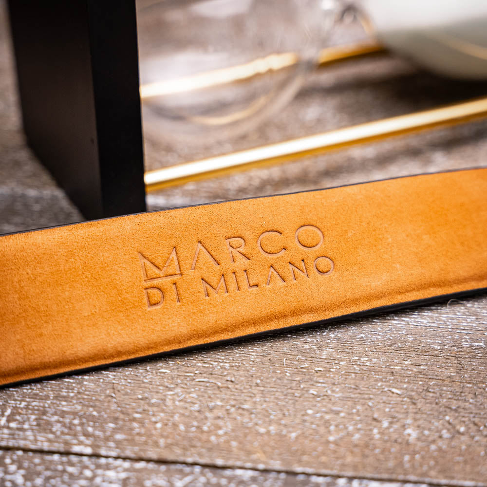 Silvio Belt Washed Brown
