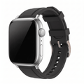 Ridge Rubber Band - For Apple Watch - Black