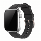 Ridge Rubber Band - For Apple Watch - Black