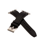 Ridge Rubber Band - For Apple Watch - Black