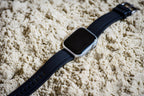 Ridge Rubber Band - For Apple Watch - Black