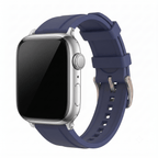 Ridge Rubber Band - For Apple Watch - Blue
