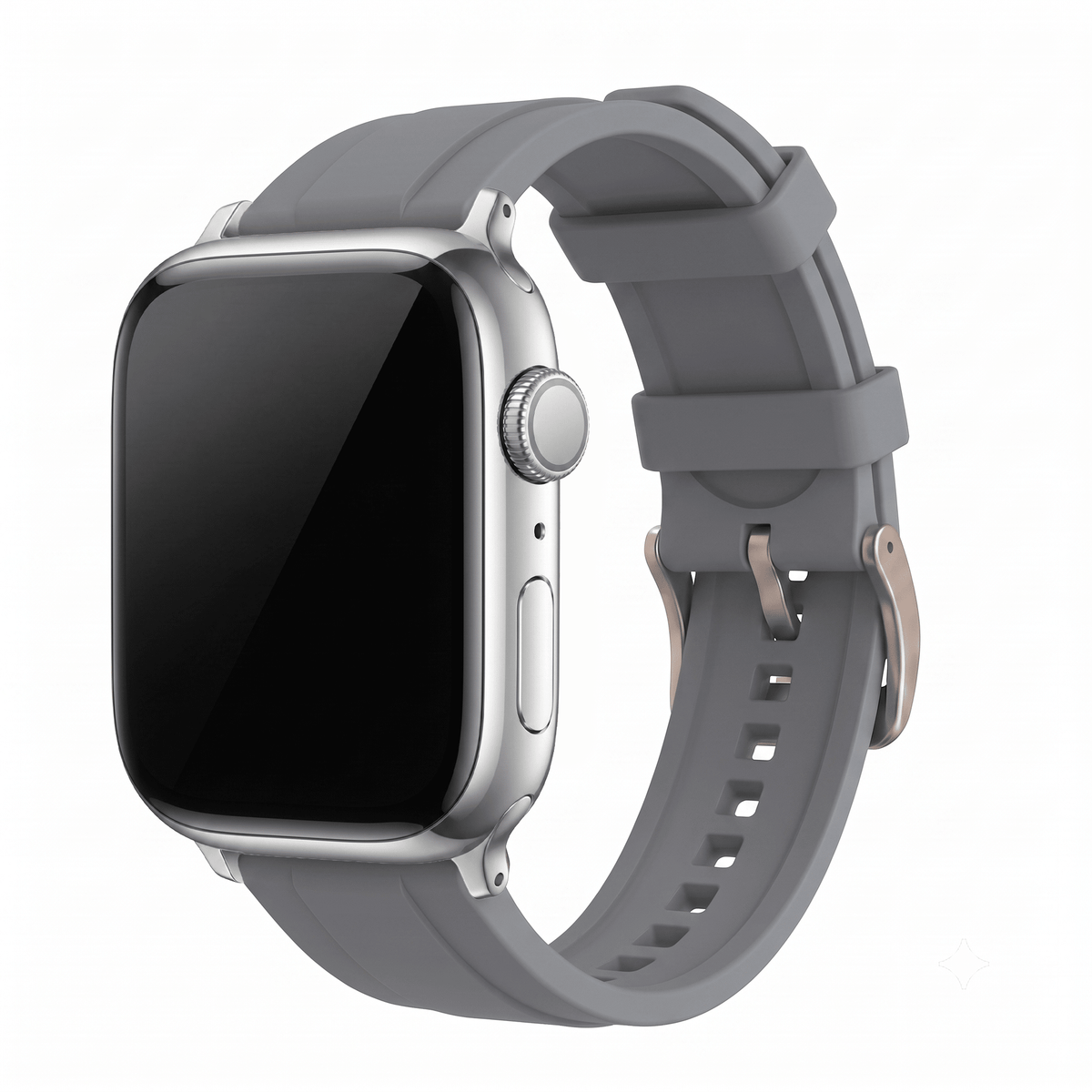 Ridge Rubber Band - For Apple Watch - Gray